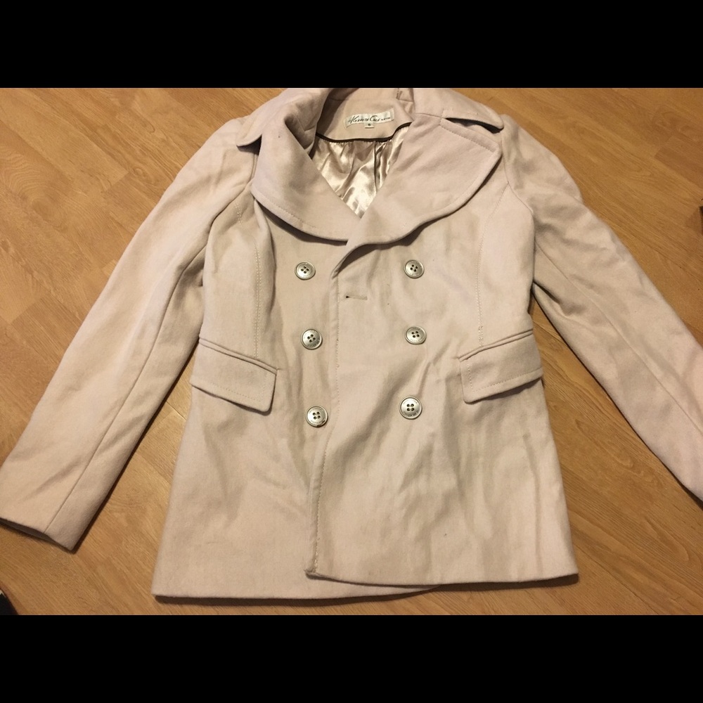 Kenneth Cole Double Breasted Pea Coat
